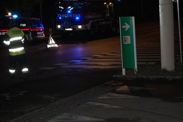 TE Verkehrsunfall Bushaltestelle 160